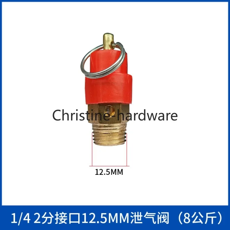 Verkoperde Veiligheidsklep Voor Luchtcompressor Pomp Veer Type Luchtopslagtank Stoomketel Bescherming Uitlaatklep