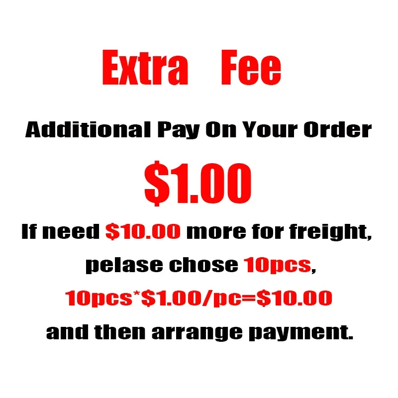 Additional Pay on Your Order & Extral Fees & Shipping Cost / Postage & Difference Custom-made-Charge image 2