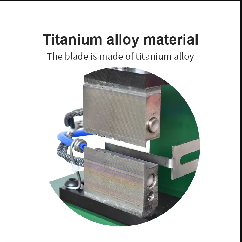 Pneumatic Heat Stripping Machine Nylon Data Cable Peeling Machine Nylon Braided Mesh Shielded Wire Vertical Hot Stripper