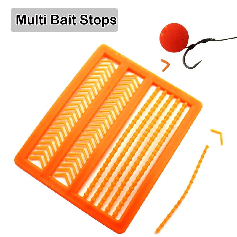 5pcs Carp Fishing Accessories Chevron Boilie Stops Boillies Bait Dumbell Stops Carp Bait For Carp Fishing Hair Rig Tackle