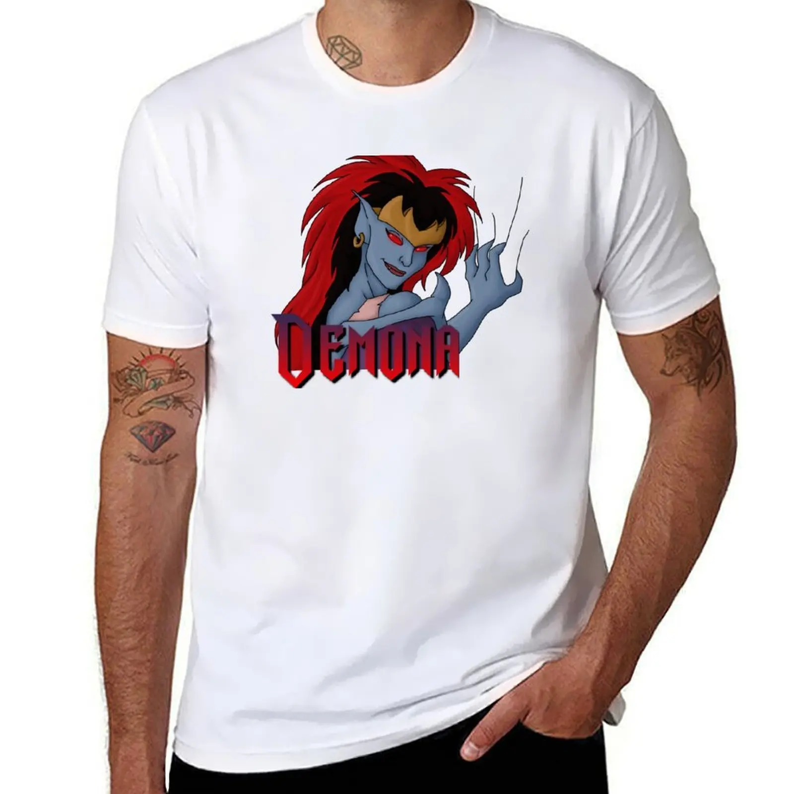 

Demona has your heart T-Shirt man t shirts cotton cotton tshirt 100% T-Shirt
