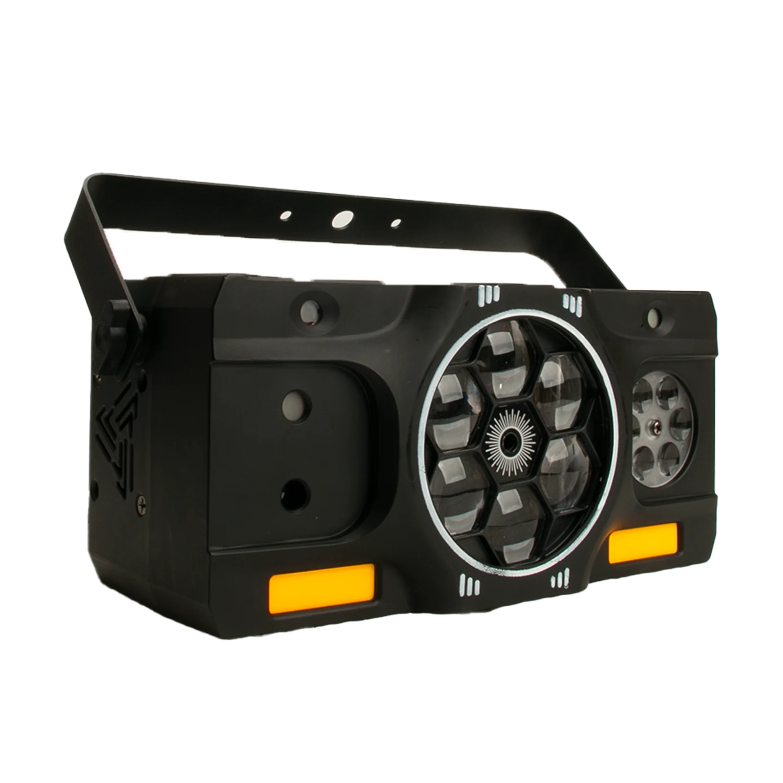 LUZ LED DREAMY REMOTO 5 en 1/luz láser para habitación privada + estroboscópica + haz de luz lámpara de discoteca para escenario KTV 