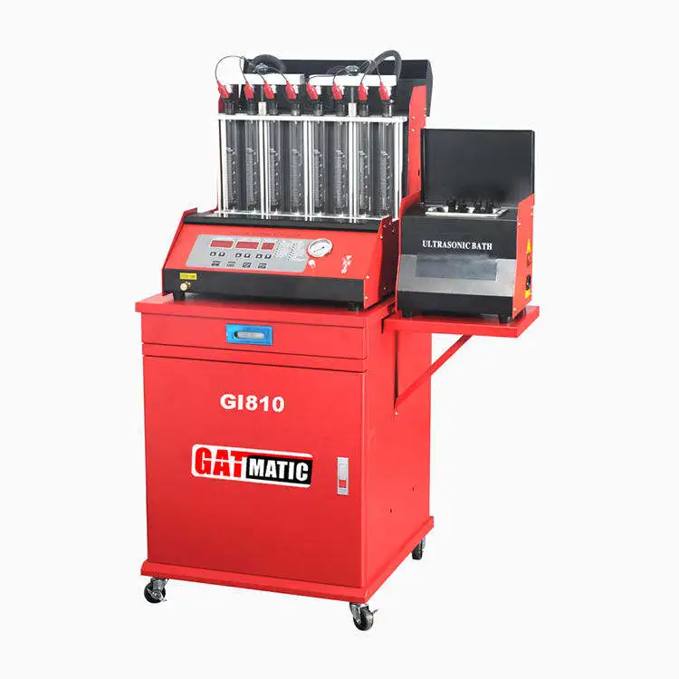 GATmatic GDI Fuel Injector Cleaner Tester Machine 8 Cylinder High Performance Automotive Testing Equipment Diagnostic Tool Camry