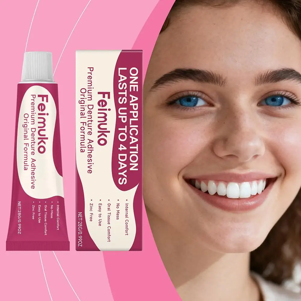 Thermoplastic-Denture Adhesive Waterproof Long-Lasting Strong-Hold Denture-Adhesive Cream Refitting Tightening-Dentures 1/2/3pcs