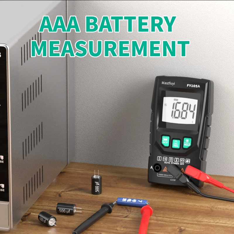 Smart Mini Digital Multimeter Voltmeter Automatik/manueller Bereich Spannungs kontinuität widerstand NCV AC DC Spannungs strom tester