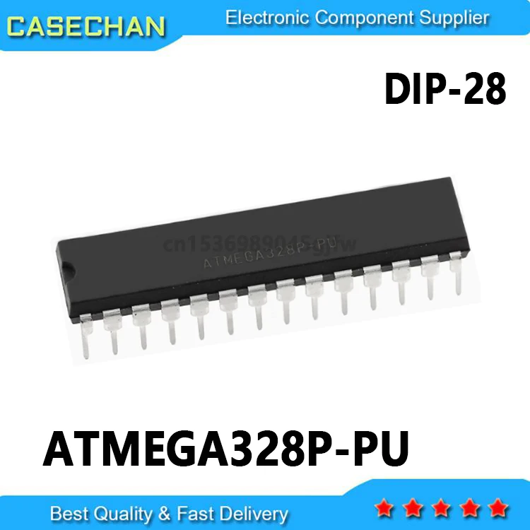 1 SZTUK Nowy i oryginalny DIP-28 ATMEGA328-PU ATMEGA328P ATMEGA328P-PU