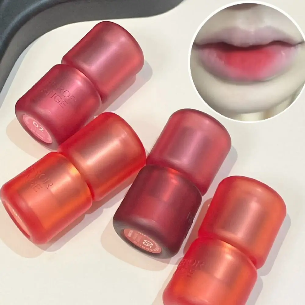 6 قطعة مقاوم للماء لينة الضباب ماتي أحمر الشفاه أنبوب مربع طويل الأمد الشفاه عصا غير يتلاشى ترطيب الشفاه بلسم ماكياج مستحضرات التجميل