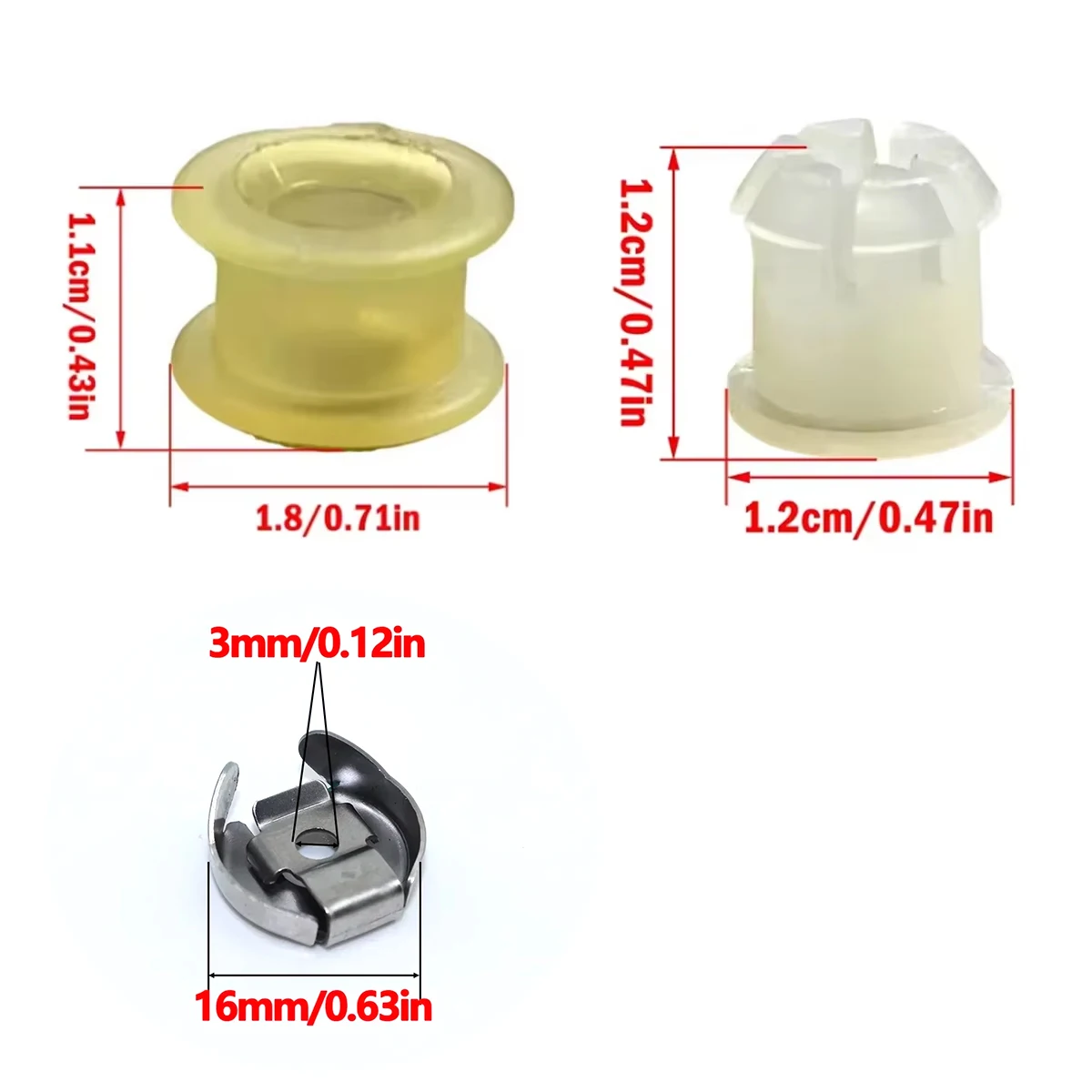 NEW Manual Gear Shift Lever Cable Bushing Clip Repair Kit For VW Polo Classic Derby 1998-2003Fox Seat león mk1 1999 Spare Parts - view 2