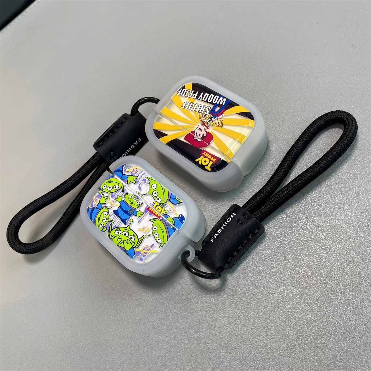 هدية عيد ميلاد الرسوم المتحركة وودي لطيف ل Buzz Lightyear ل Toy Story الكرتون مكافحة الإفلات حافظة سماعة الرأس ل Airpods 4,2,3,Pro3,Pro2