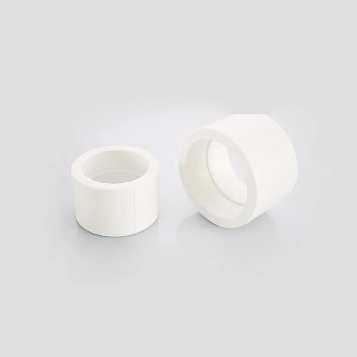 White PPR110/90/75 Hot-Melt Direct Variable Diameter Reducing Socket Fittings