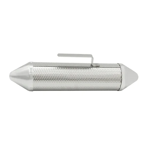 Imagen 2 del producto SLADE Guiro de Metal plateado con raspador, Merengue latino, percusión, ayuda para enseñanza de música, piezas y accesorios de herramientas para instrumentos musicales