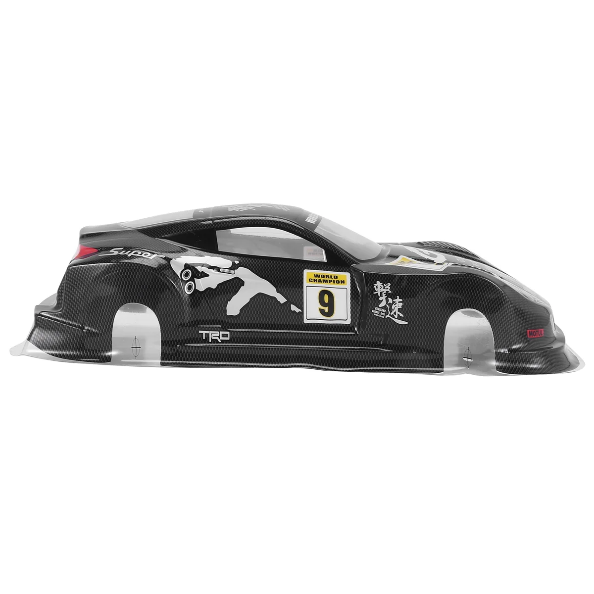 Rc 1:10 carro de corrida plana on-road drift carro pvc 190mm gt corpo escudo para hsp/hpi/tamiya/kyoho/sakura 94122 94123 d3 d4 cs r31