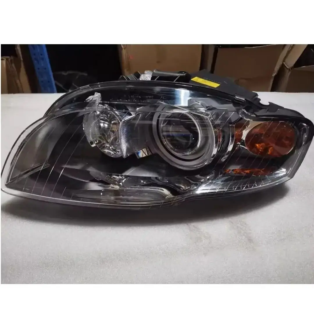 

Передняя фара автомобиля XENON в сборе для Audi A4 B7 DRL, дневные ходовые огни, указатель поворота, 2 шт., 2025 г.