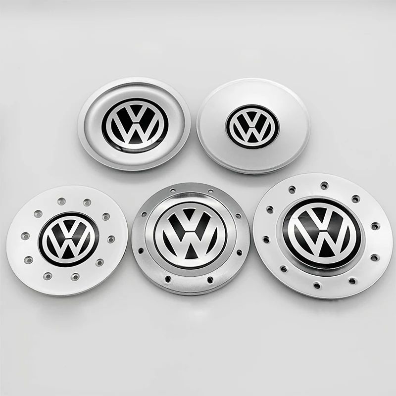 4pcs 3BD601149B C8052K150 C1007K148 XW0609-15 C7072K143 C5067K144 Car Logo Wheel Center Cap Hub Covers Badge for Volkswagen VW