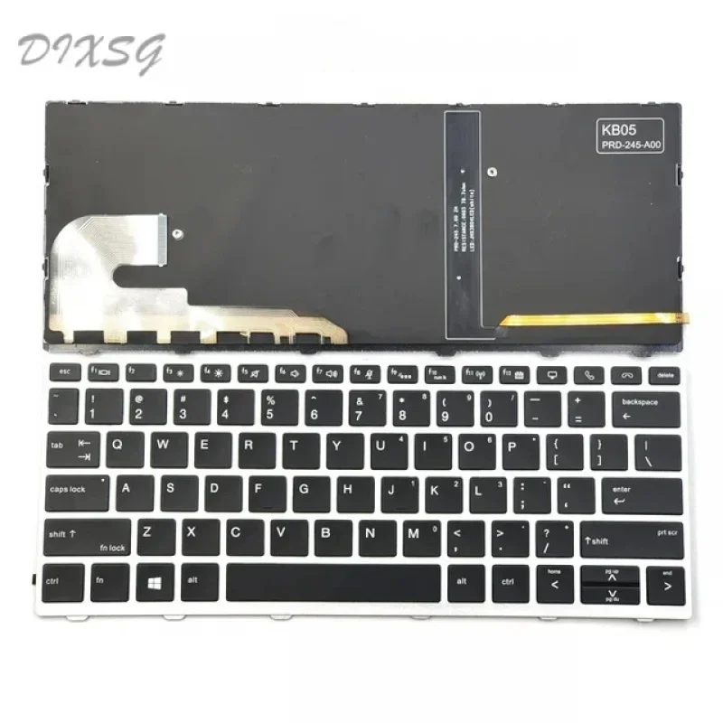 US new laptop keyboard for HP EliteBook 730 G5 735 G5 830 G5 836 G5 G6 L07666-001 Hich