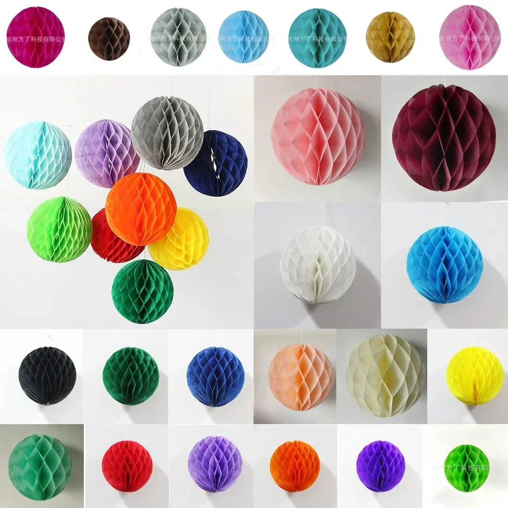 2024 Honeycomb Balls for DIY Scrapbooking Crafts Maker Photo Album Template Handmade Decoration