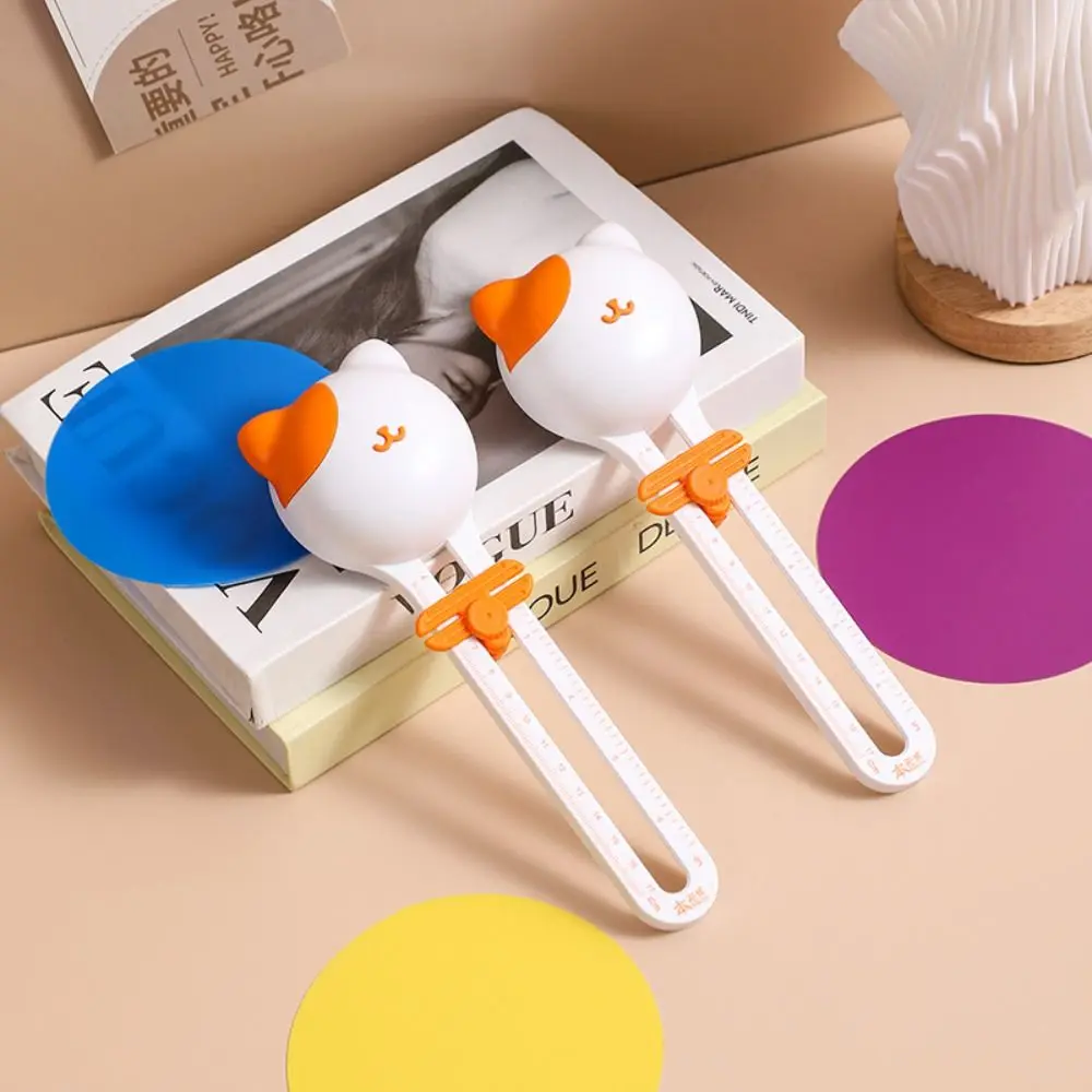 360° Adjustable Circle Cutter Cat Shape DIY Paper Cutter 10-32cm Diameter Precision Paper Trimmer for Home Study Offices Tool