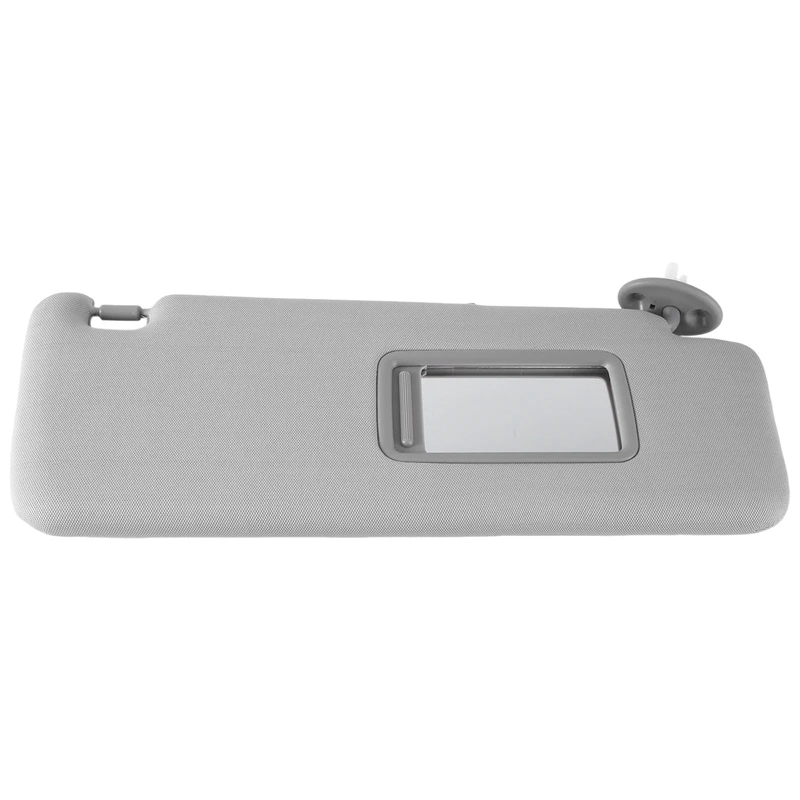 1 Piece Car Sunshield Sunvisor Gray With Mirror For Toyota 4RUNNER 2010-2023 74320-35A91-B1 Right