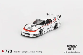 MINI GT 1:64 RX-7 LB-Super Silhouette # 41-Nummer Reserve LHD-Druckguss-Modellauto
