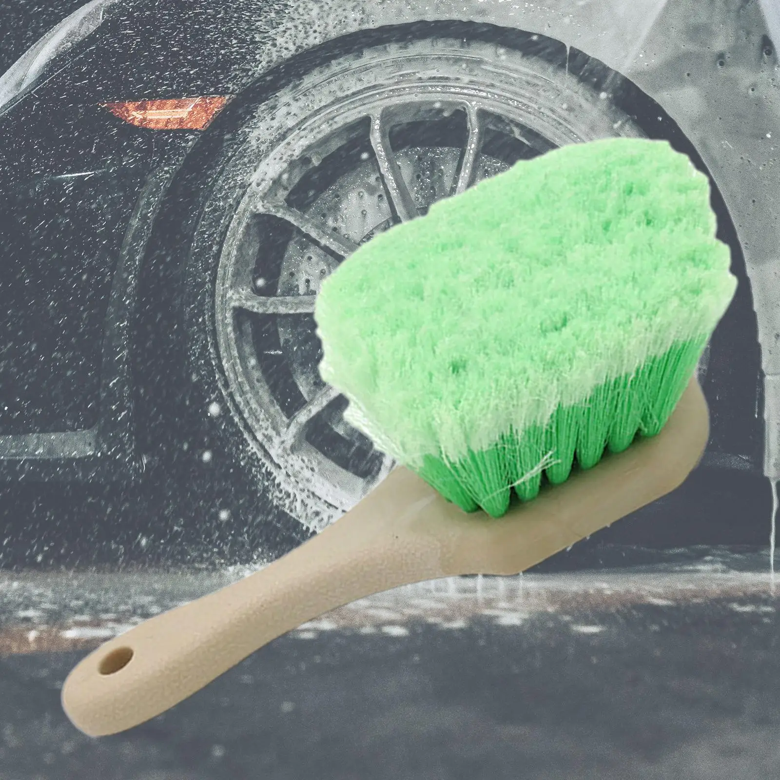 Wheel Rim & Tire Brush Car Wash Brush Car Cleaning Brush Kit Wash Detail Brush for Car Detailing Truck SUV Motor Cleaning Wheels