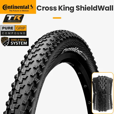 Continental CrossKing MTB/산악 자전거 타이어 27.5/29 x 2.3 Flodable Tubeless Ready Anti Puncture E-Bike 적용 가능한 오프로드 타이어