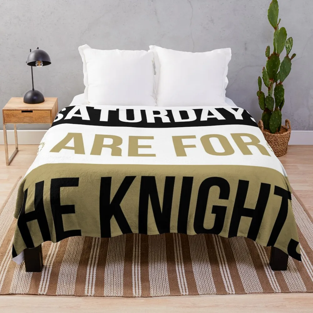 

Saturdays are for the Knights UCF Throw Blanket Heavy Weighted Blankets