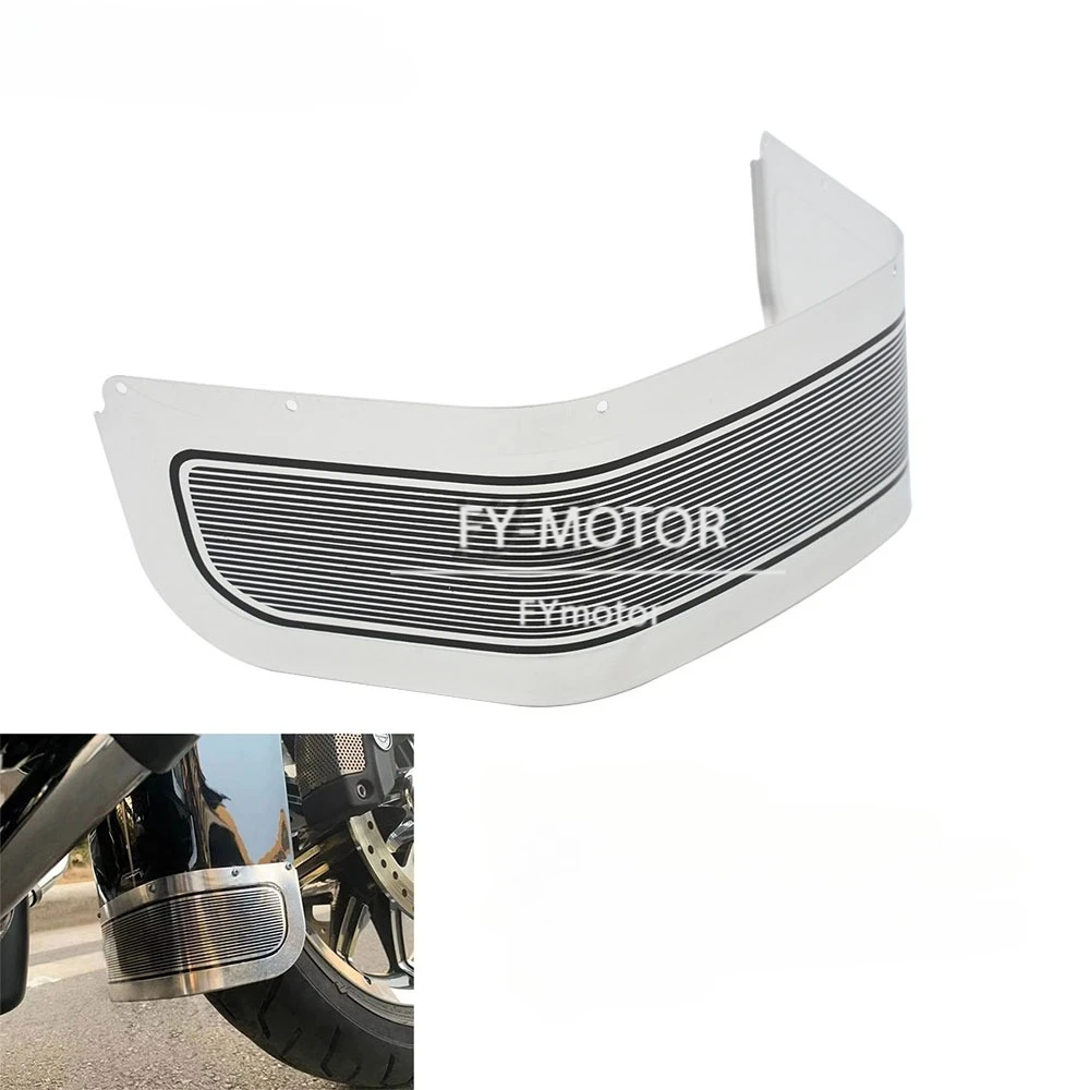 غطاء حماية للتنورة الأمامية للدراجة النارية مناسب لدراجة Harley Touring Road King Electra Glide Ultra Glide FLHR FLHX (1980-2013) #2