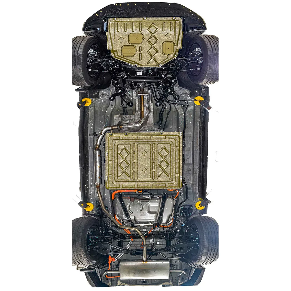 Piastra protettiva per motore anteriore Motore posteriore Batteria anteriore Batteria posteriore Bordo di protezione telaio per JETOUR SHANHAI L7 2024 1.5T 120KM