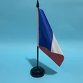 Black plastic pole