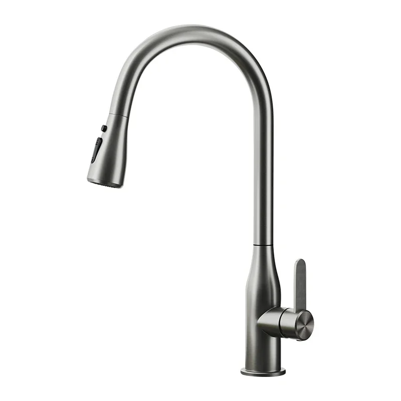 304 stainless steel kitchen faucet pulling hot and cold vegetable basin sink sink sink washing dishes