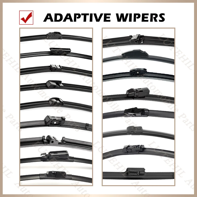 Vehicle Insert Soft Rubber Strip Refill For Frameless Wiper Blades 6mm 14\