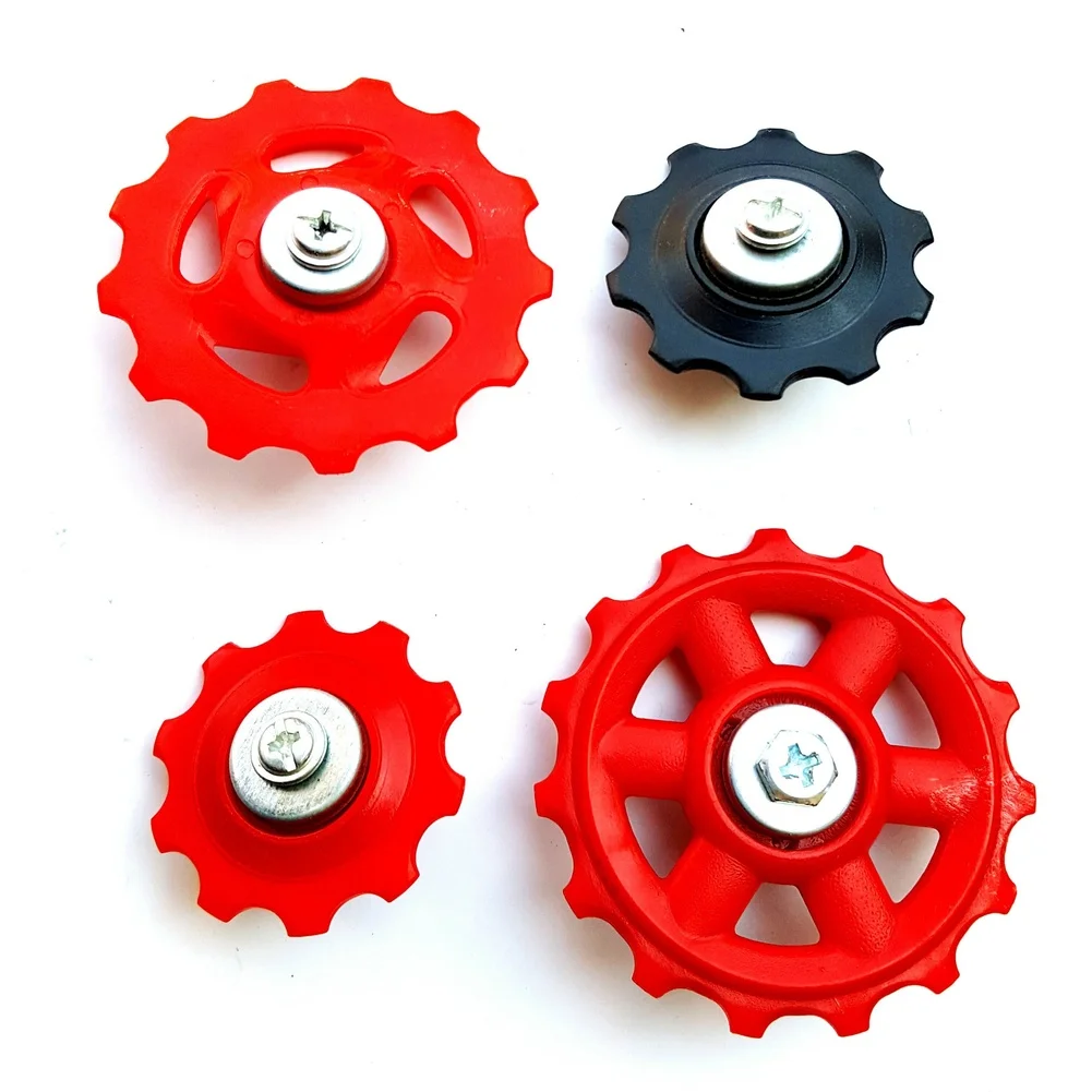 For Gear Shifting Black Bicycle Pulley Wheel High Performance Bicycle Parts Bicycle Accessories Mtb Guide Wheel