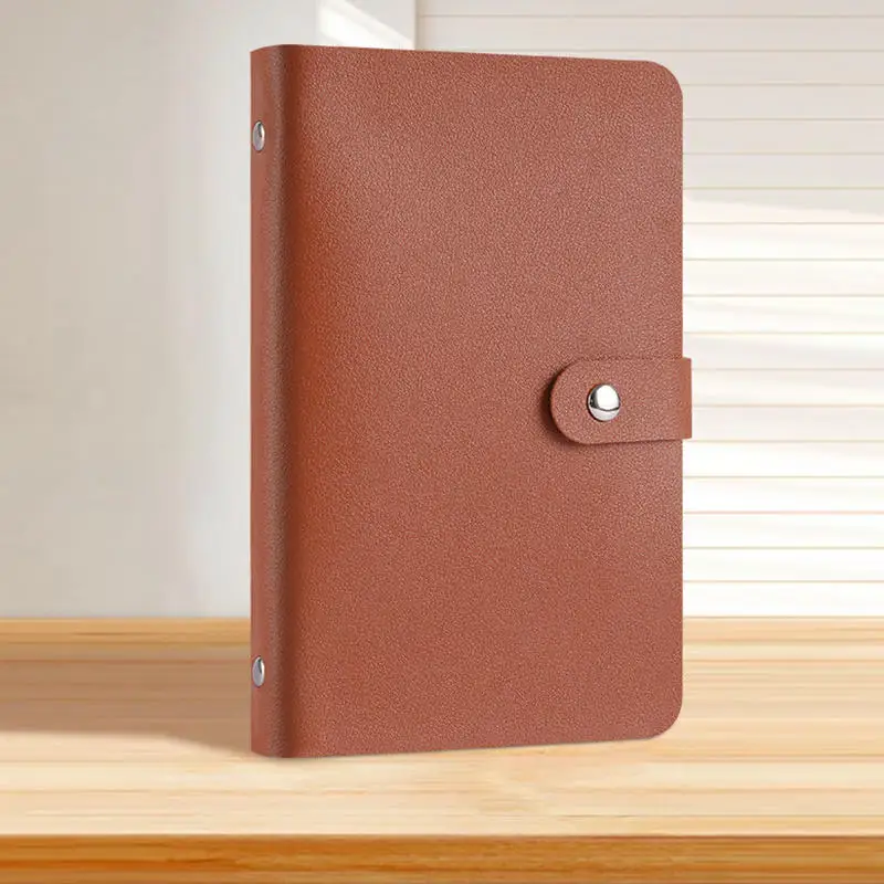 Savings Money Book Banknote Album Money Holder Solid Color Album Cash Collect Book Money Saving Organizer Photocard Holder