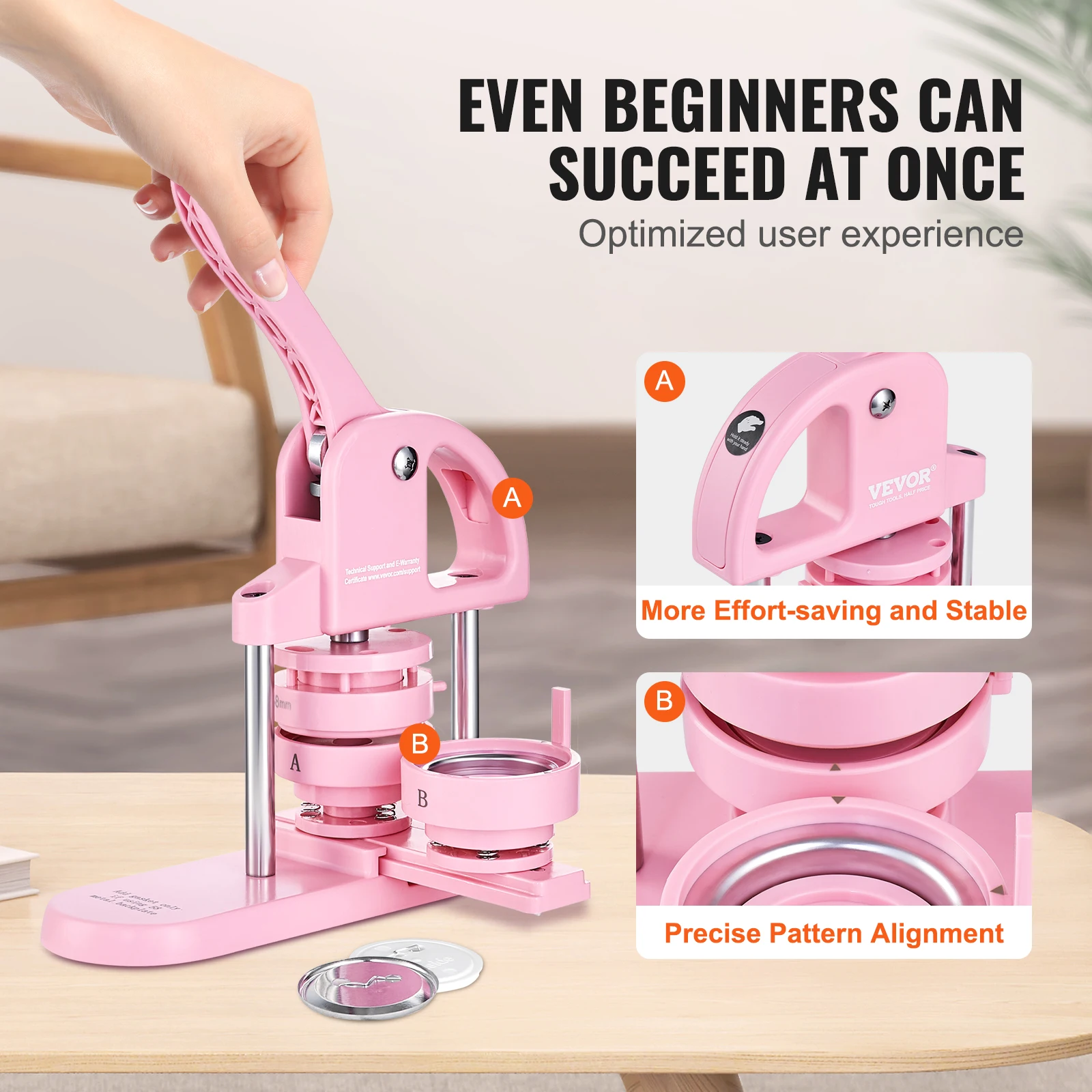 3-in-1 Button Maker Machine 3