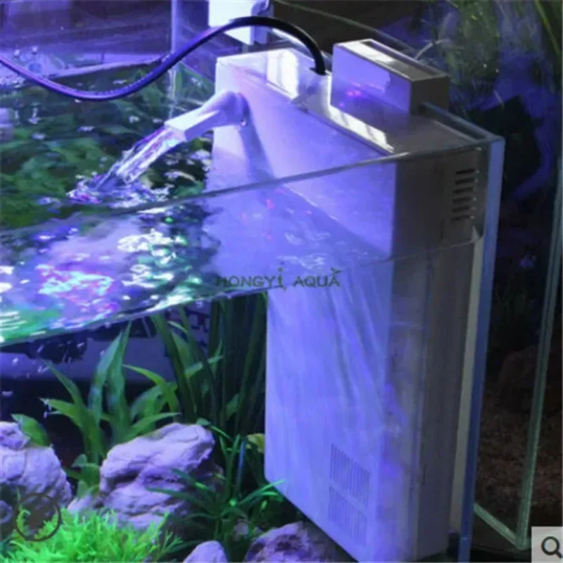 Nowość SP-200 SP-500 Wiszący filtr wewnętrzny z tyłu Może wkładać grzejnik do akwarium