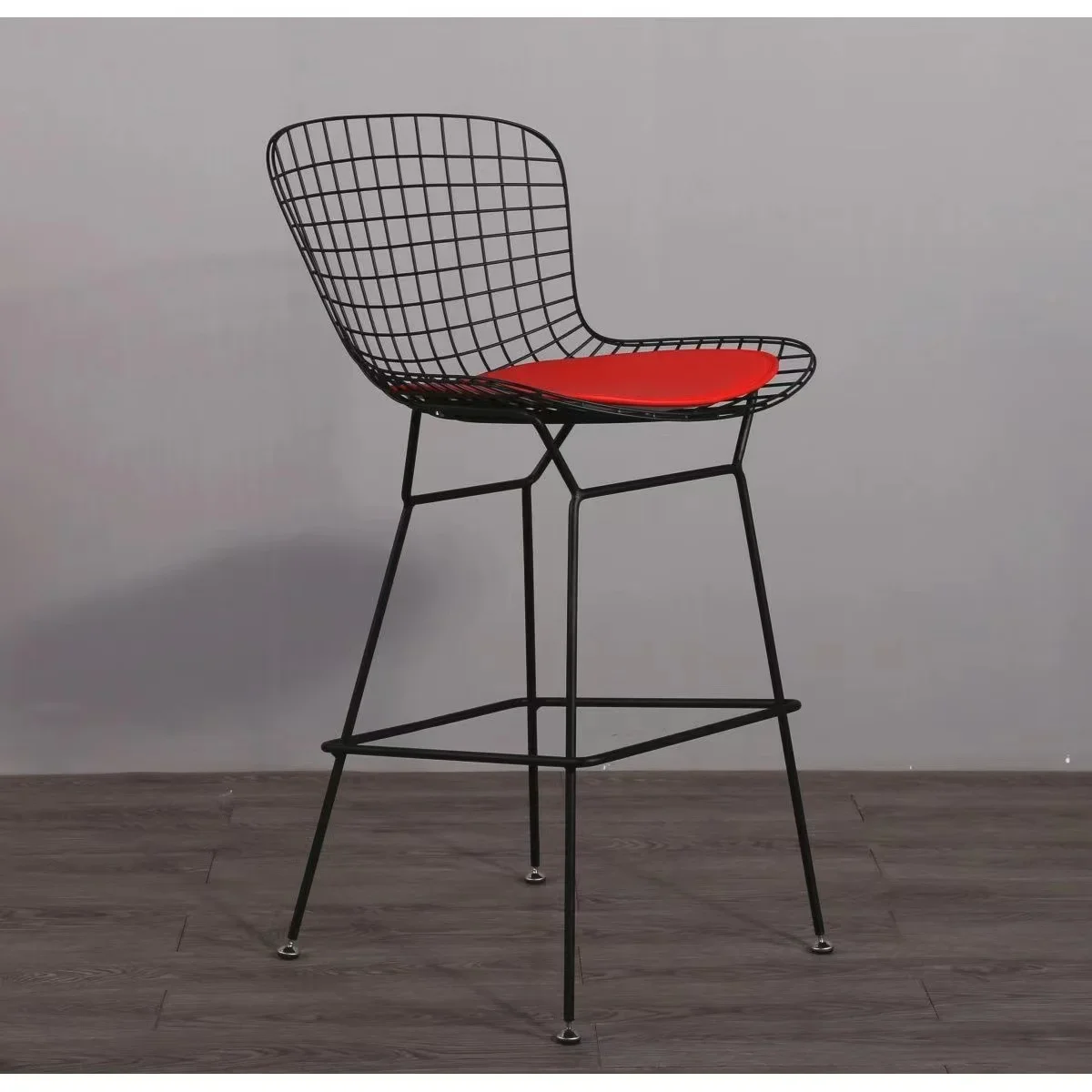 كراسي بار ذات تصميم صناعي معدني حديث مريح وقوي كراسي عالية على شكل جزيرة مسند ظهر فريد من نوعه أثاث Sillas De Bar #4