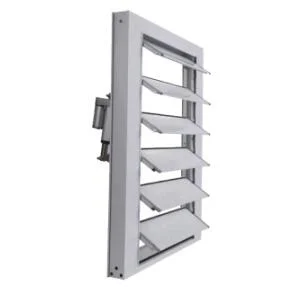 Waterproof Aluminum Blinds Frame Shade Blinds Electric or Manual Knob Operation