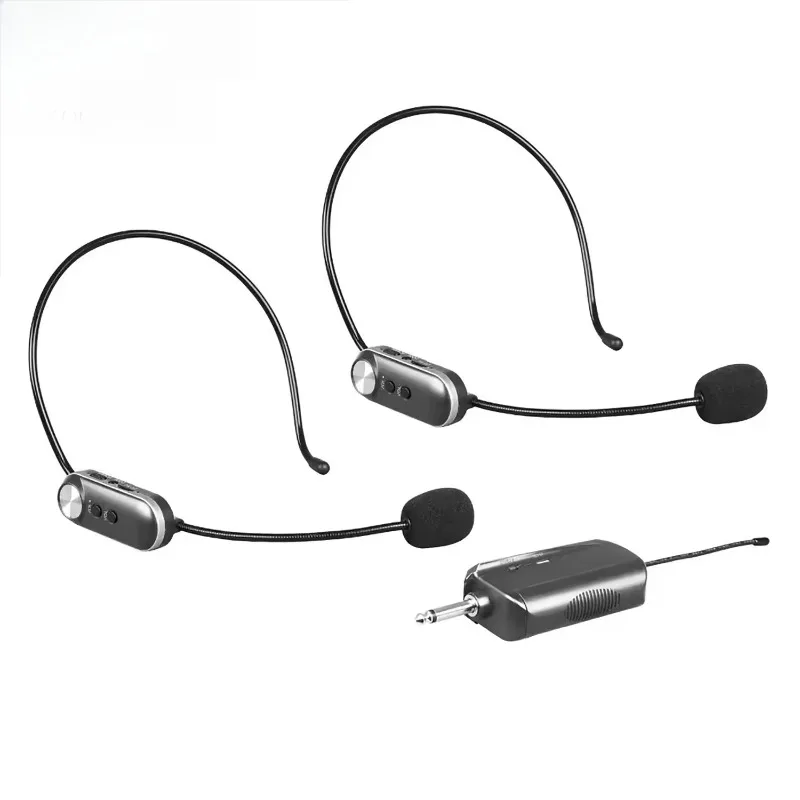 GAW-089 Wireless Head-mounted Microphone UHF Wireless Microphone for Interview Conference Speech