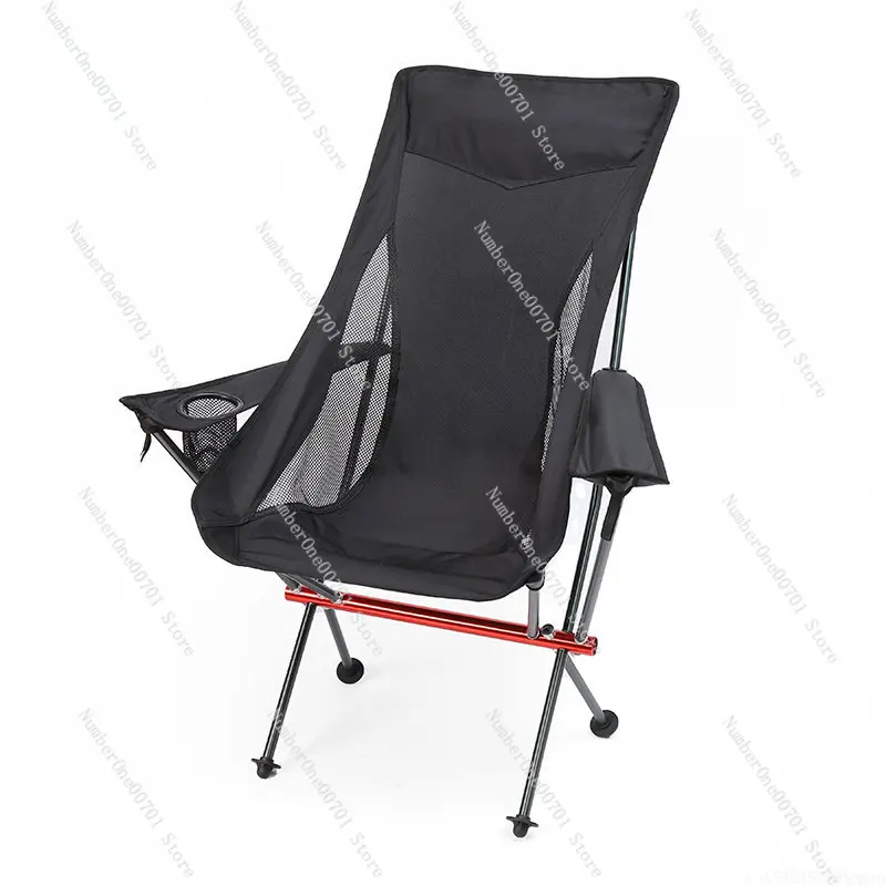Outdoor Fishing Chair Portable Folding Lengthen Oxford Cloth Backrest Seat For Camping Picnic BBQ Beach Ultralight Armchair