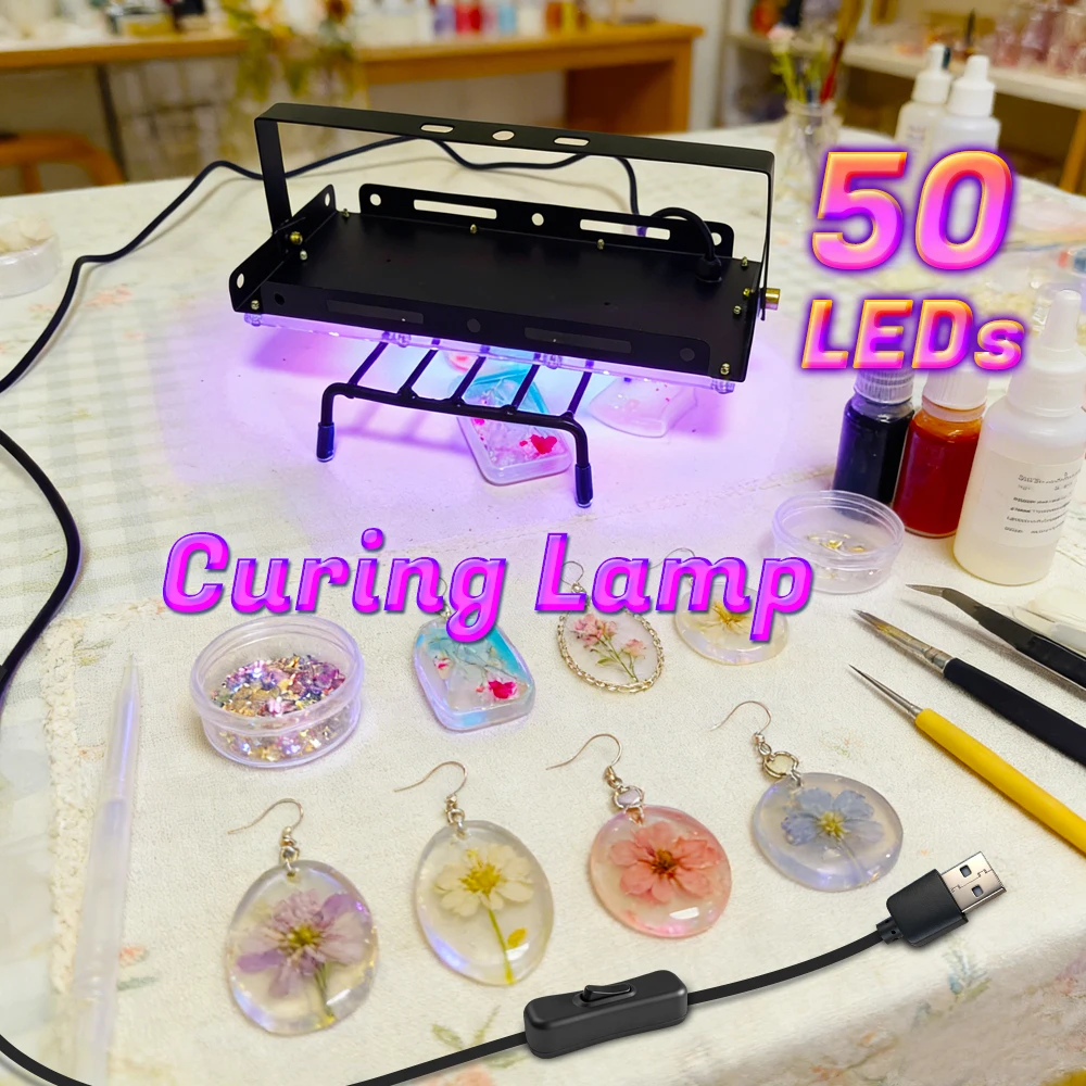 50 Led Uv Resin Cur…