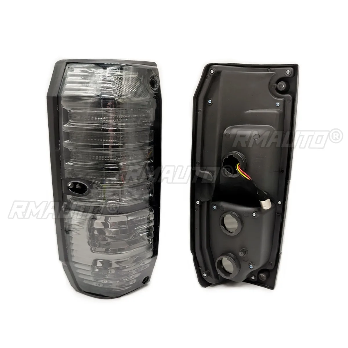 سيارة الفرامل الخلفية ضوء الخلفية الذيل ضوء الجمعية الضوء الخلفي الجمعية طقم الجسم لتويوتا لاند كروزر C76 LC77 LC78 اكسسوارات السيارات #6