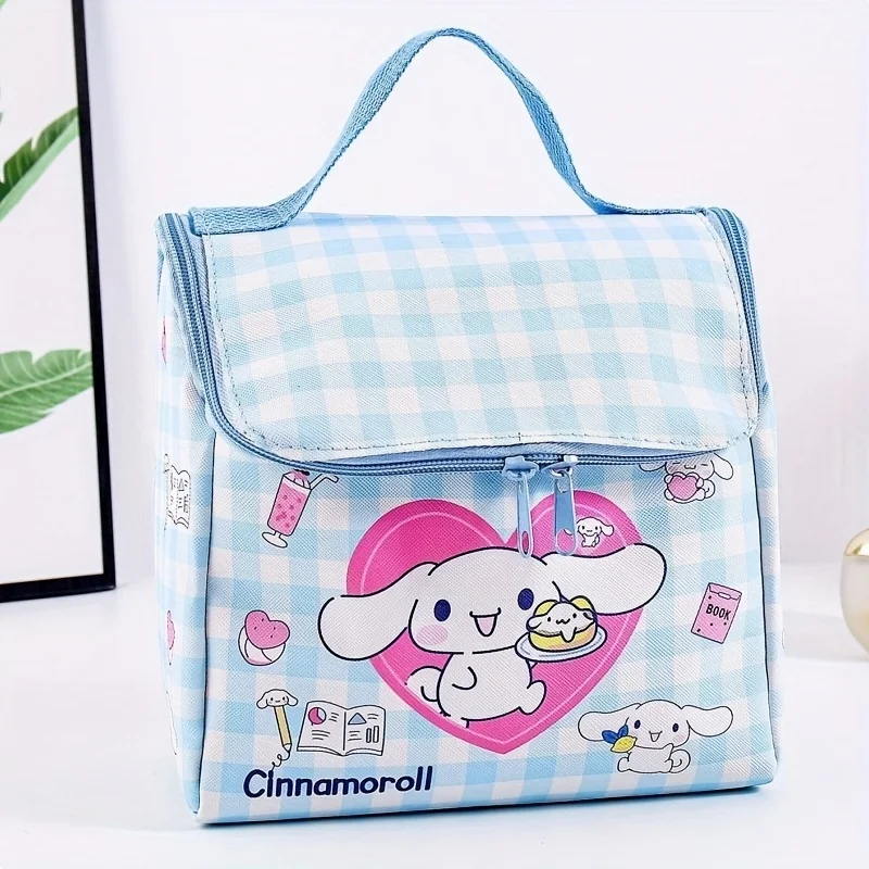 Sanrio Hello Kittykromi cocoroll収納バッグ、防水ポータブルPUレザートラベルウォッシュバッグ、オーガナイザーバッグ