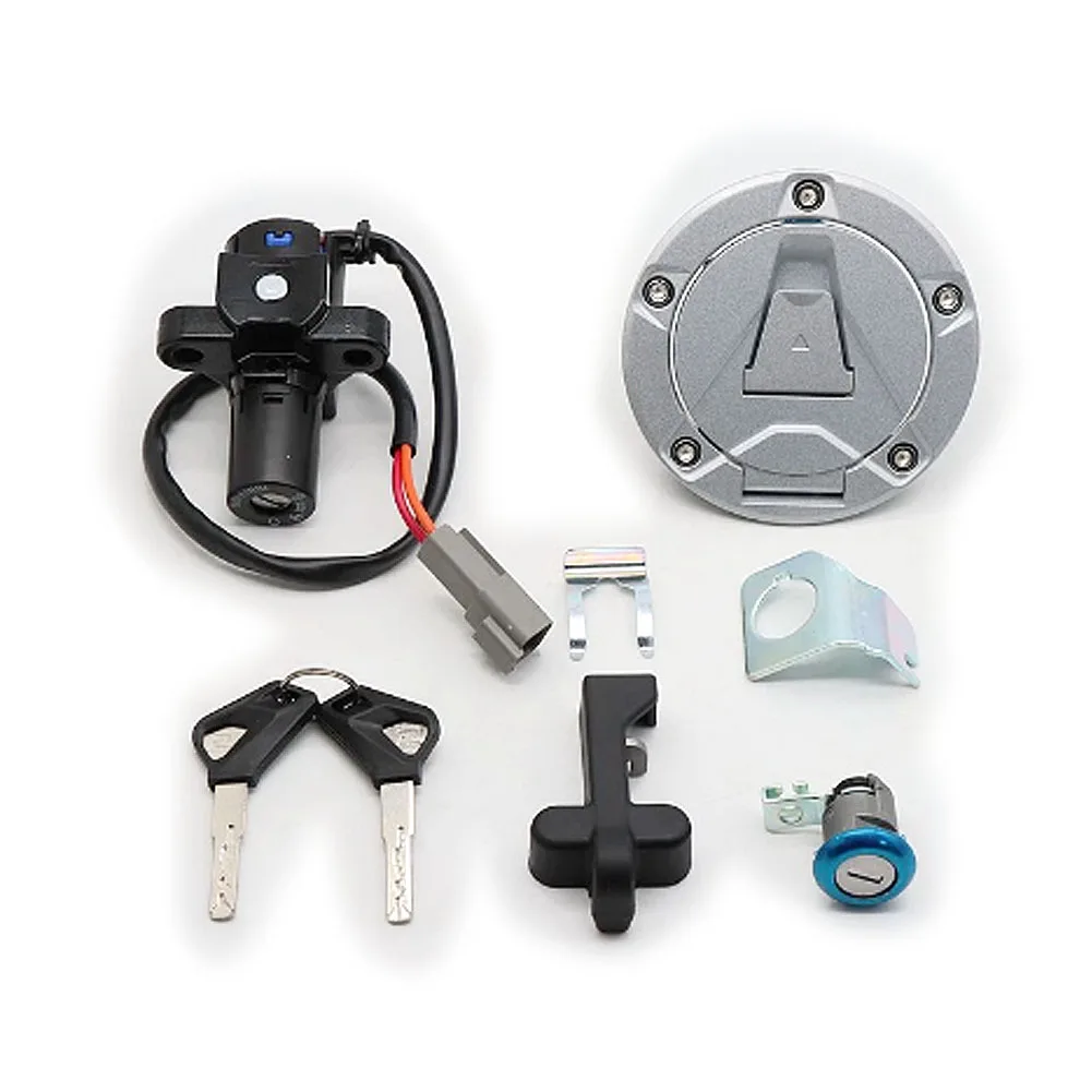 Motorcycle Ignition Switch Fuel Gas Cover Start Key Lock Seat Cushion Lock Set For Kove / Colove 800x Zf800gy ZG800GY