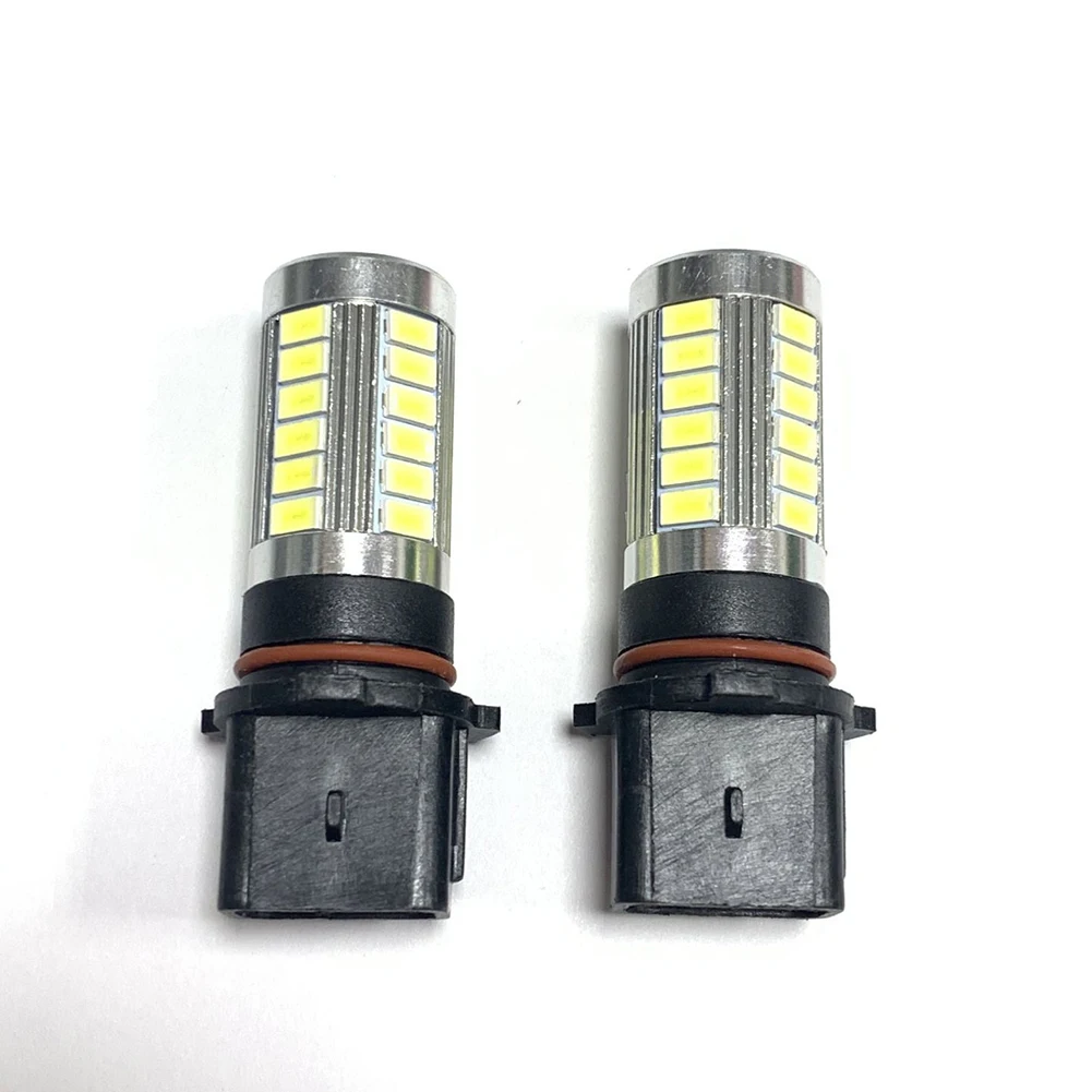 

2Pcs P13W White LED Bulb Fog Daytime Running Light DRL For A4 B8 Car Daytime Running Light Led Projector Lens