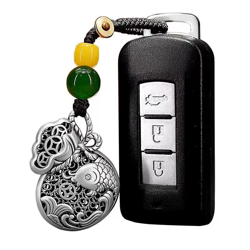 Koi Fu bag key ring pendant men's and women's personality trend upscale exquisite car key ring car interior accessories