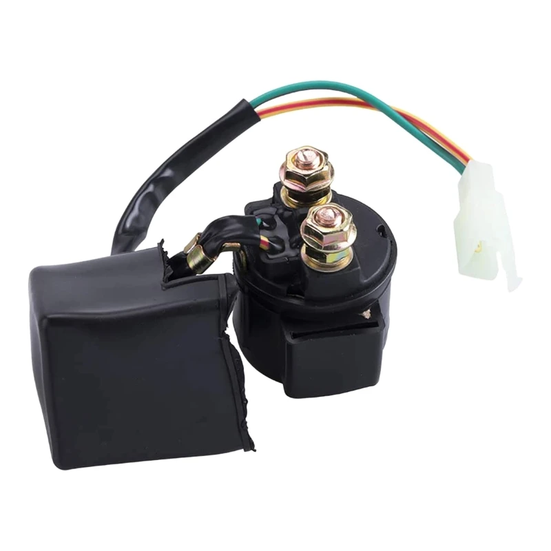 A70F Starter Relay Solenoid Motorcycle Motorbike ATV Pit Bike Starter Relay Solenoid Switch for 50cc 125cc 150cc 250cc