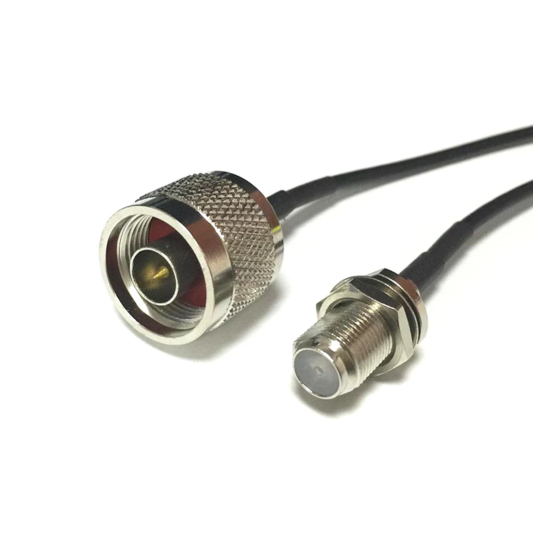 New Modem Coaxial Cable N Male Plug Switch F Female Jack Connector RG174 Cable Pigtail 20cm 8" RF Adapter