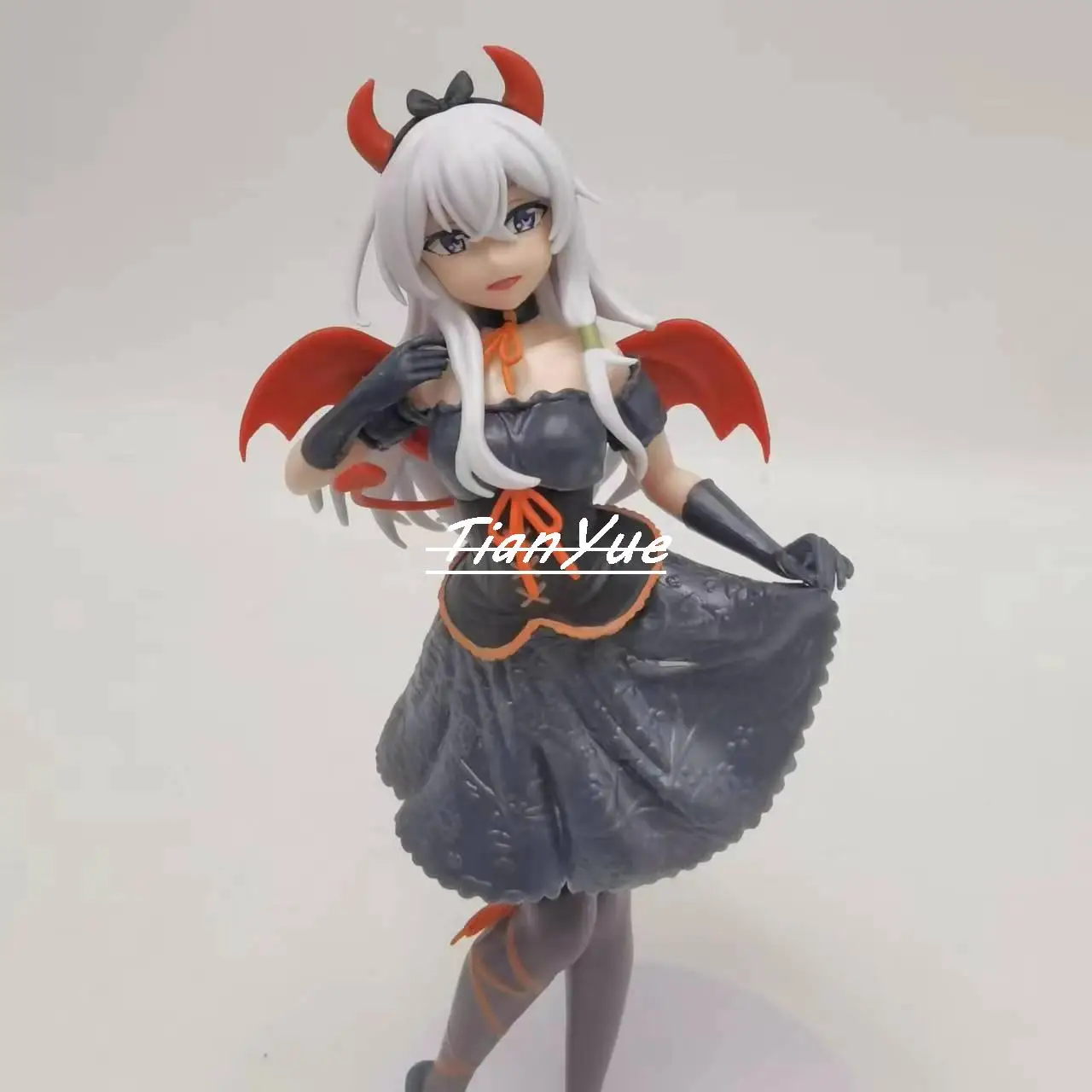 Witch's Journey Elaina Black Holloween dress girl Figure Model Toys Christmas Gift 21cm