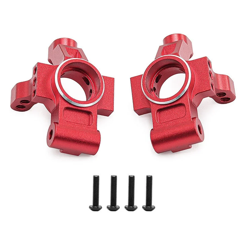 RC Car Upgrade Aluminum Alloy Rear Axle Cup Kit For 1/10 TRAXXAS 4-TEC DRIFT FORD MUSTANG RC Car Accessories Red