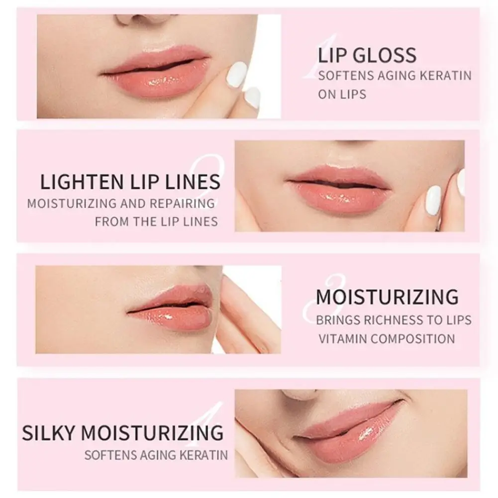 Collagen Lip Mask Moisturizing Nourishing Lip Diminishing Hydrating Lip Lips textures Improving Lip Plumper Pad Care Lip Co K5M7